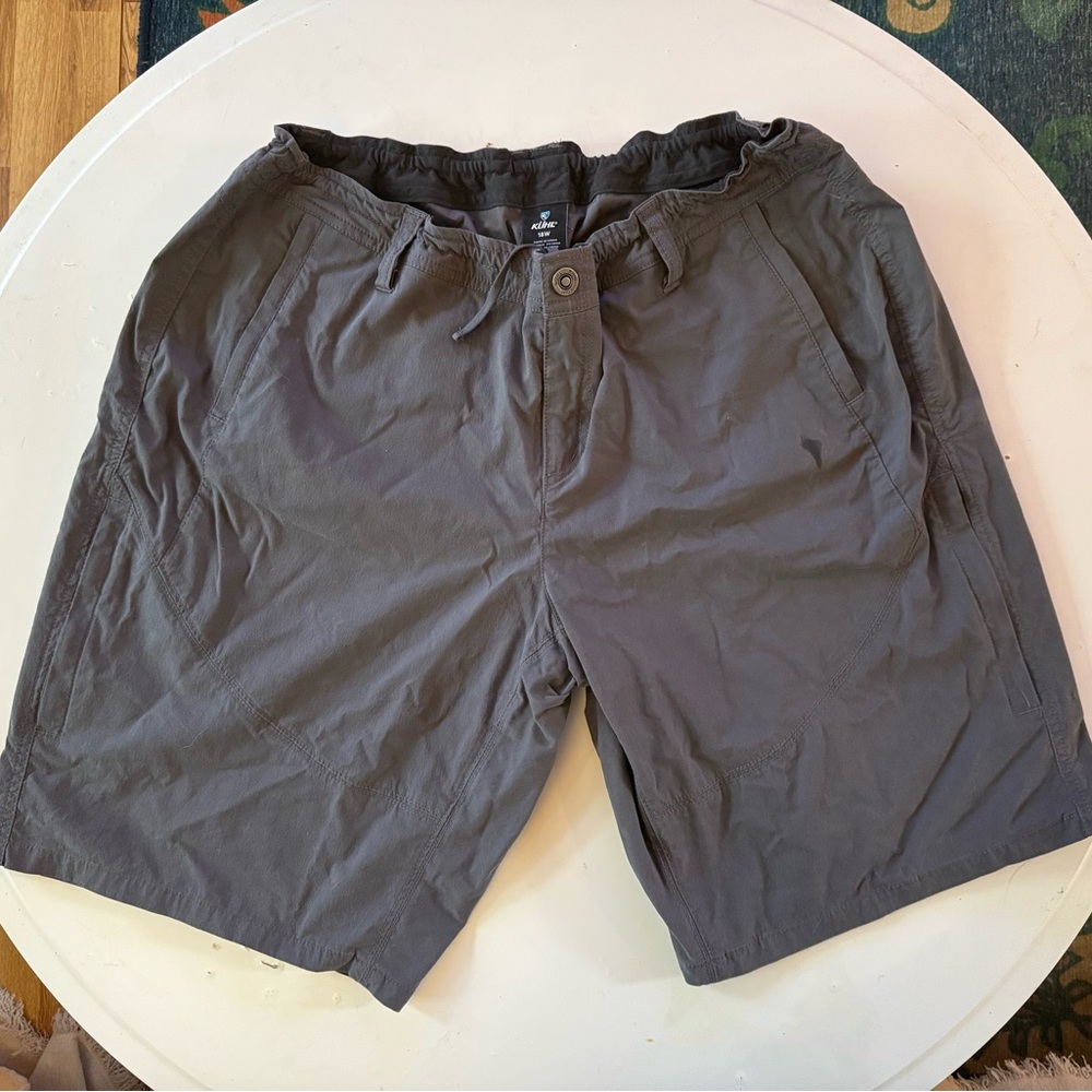 Kuhl Charcoal Relaxed Fit Shorts